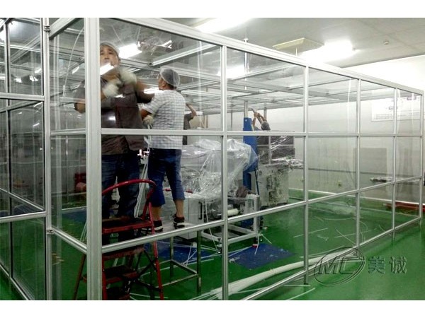 安裝潔凈房為什么選工業(yè)鋁型材？